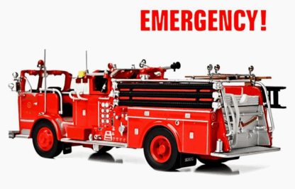 EMERGENCY! 1965 Crown Firecoach Engine 51 LACOFD - Image 3
