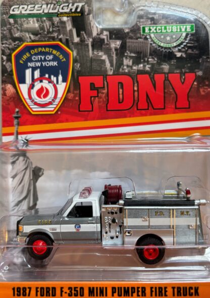 Green Machine - Ford 1987 F-350 "Raw" Mini Pumper FDNY