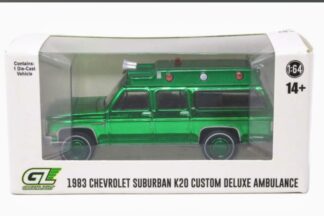 Green Machine - Chevrolet Suburban K20 1983 Deluxe Ambulance