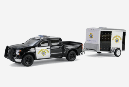 Chevrolet Silverado 2023 & Cargo Trailer California Highway Patrol