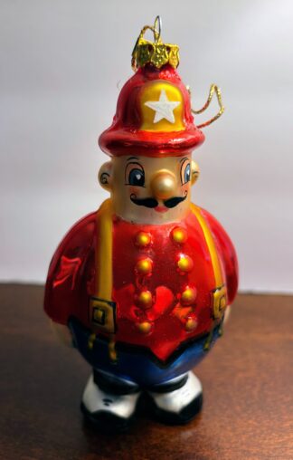 Ornament - Fire - Macy's Parade Harold the Fireman Balloon
