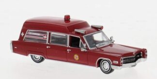 Cadillac 1966 Miller Meteor Ambulance, Red