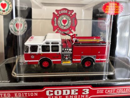 Code 3 - Worcester, MA E-One Cyclone II Memorial Pumper E1