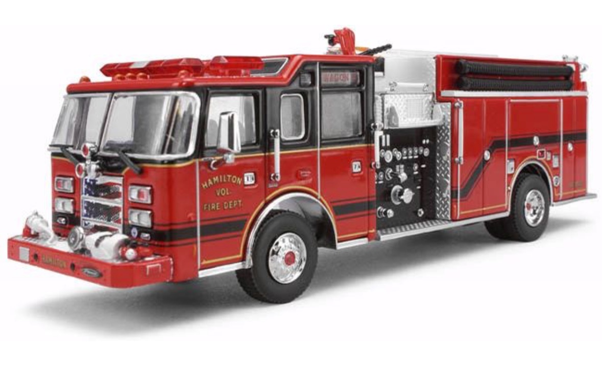 Code 3 - Hamilton , VA Pierce Dash Engine