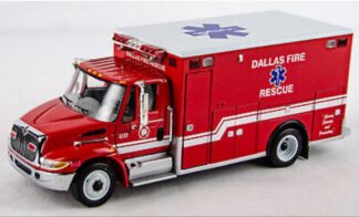 International 4400 EMS Rescue Ambulance Dallas Fire Department