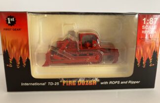 International TD-25 Fire Dozer with Rops and Ripper 1:87