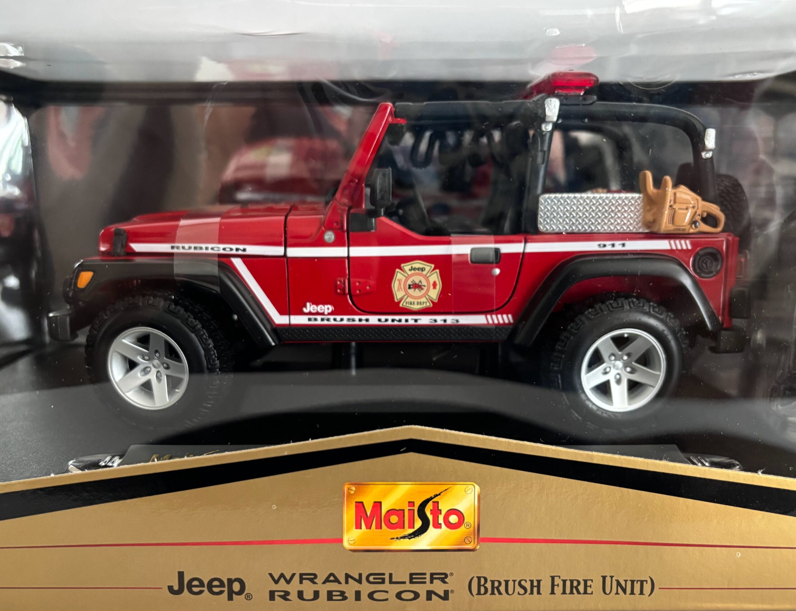 Jeep Wrangler Rubicon Brush Fire Unit 313