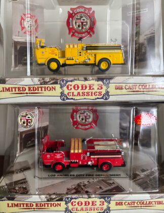 Code 3 - Los Angeles City Crown Pumper Set of Two