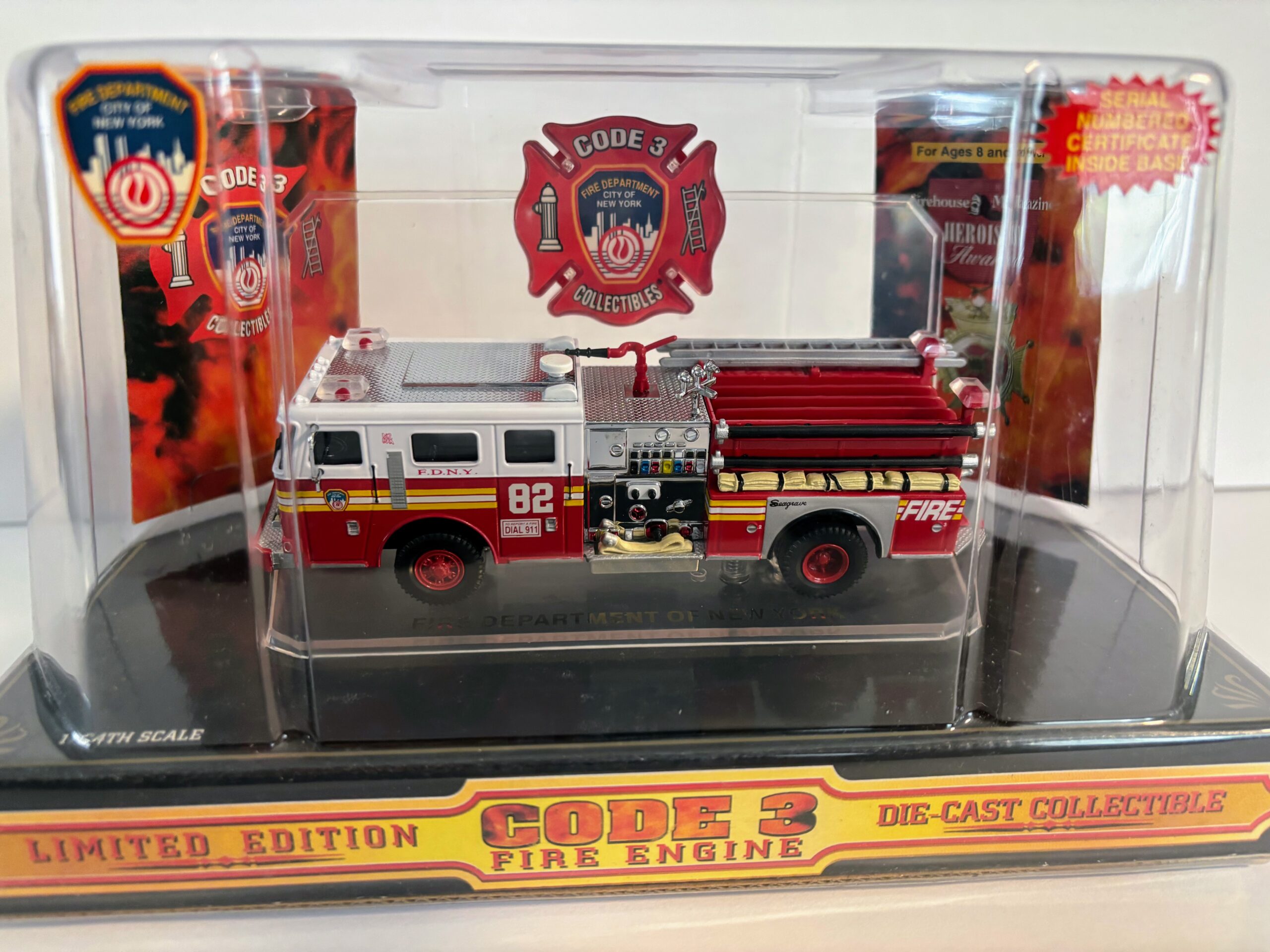 Code 3 - FDNY Station Set, L-31 and E-82, Set of Two
