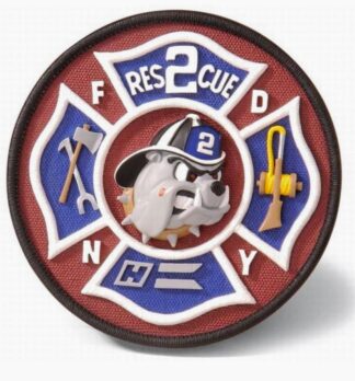 Code 3 - FDNY Rescue 2 Collectable Resin Patch