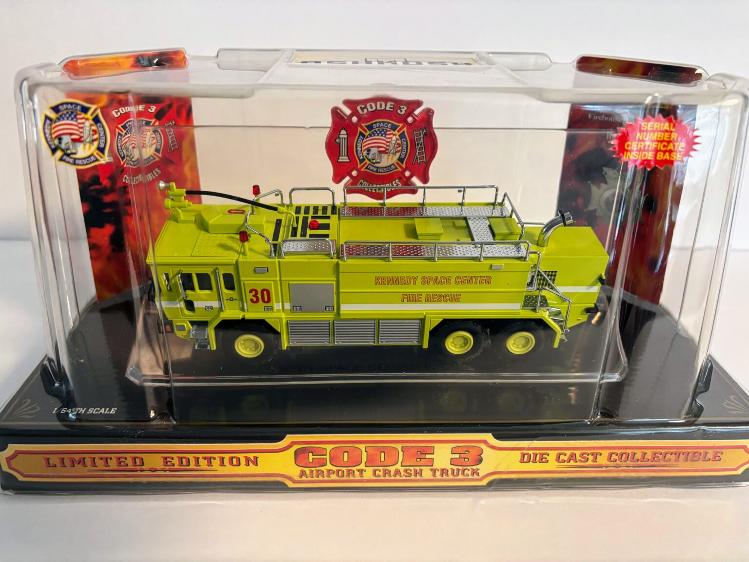 Code 3 - Kennedy Space Center Oshkosh Crash Truck - The Fire Bell
