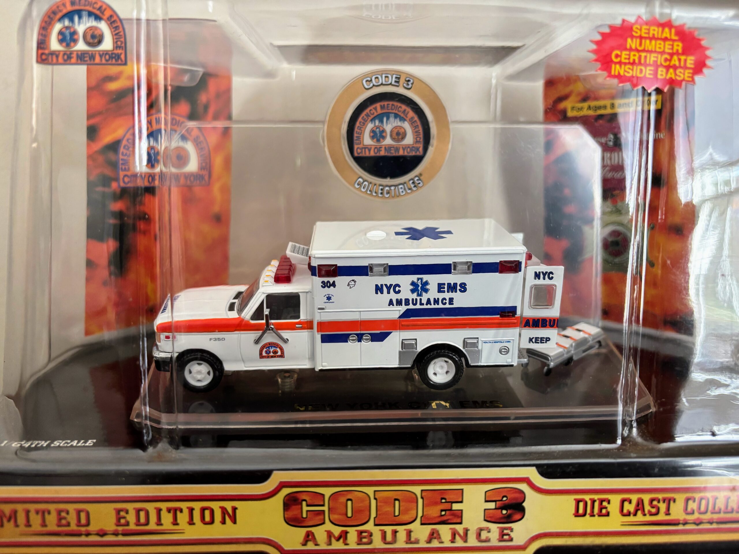 Code 3 - New York City EMS Ford F-350 Ambulance