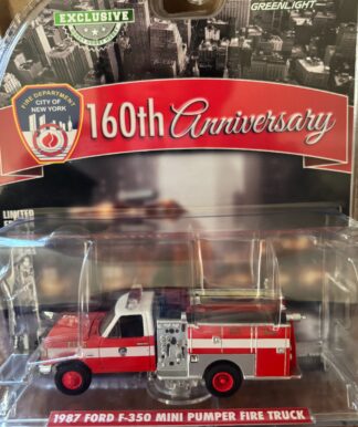 Ford 1987 F-350 Mini Pumper Fire Truck FDNY 160th Anniversary