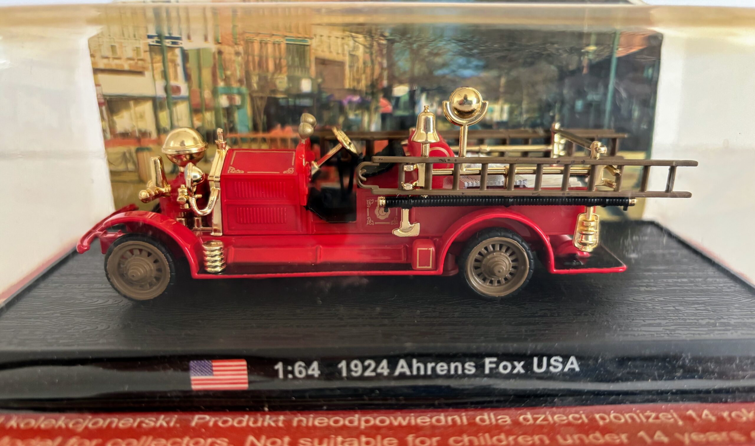 Aherns Fox 1924 Fire Engine, Unmarked