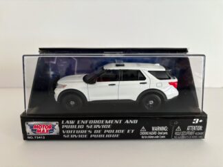 Unmarked Ford 2022 Police Interceptor Utility, White