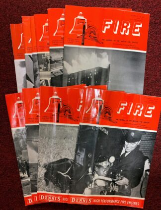 Vintage Magazine - Fire, Journal of British Fire Service 1962