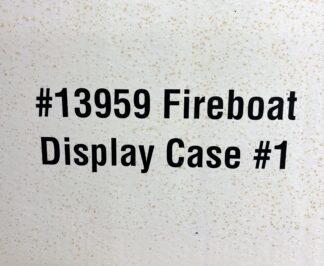 Code 3 - Fireboat Display Case