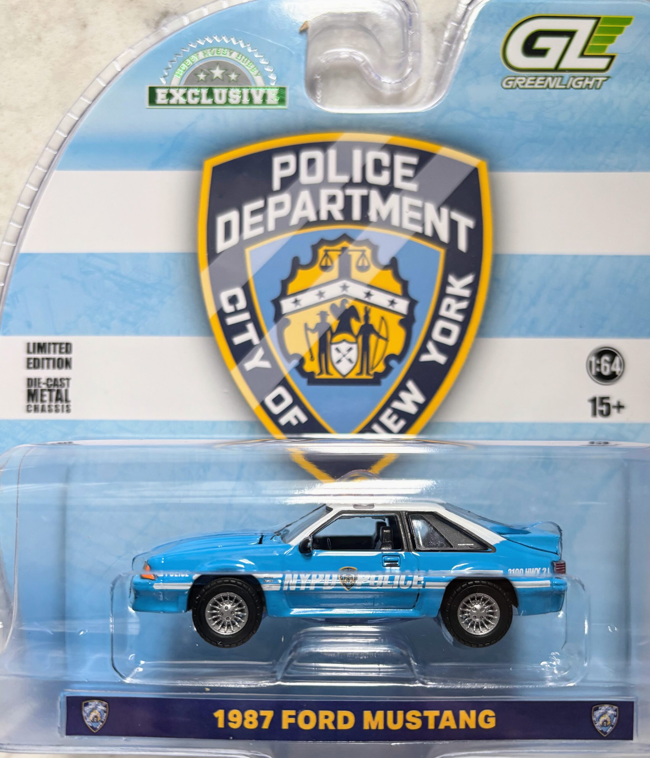 Ford 1987 Mustang NYPD - Image 2